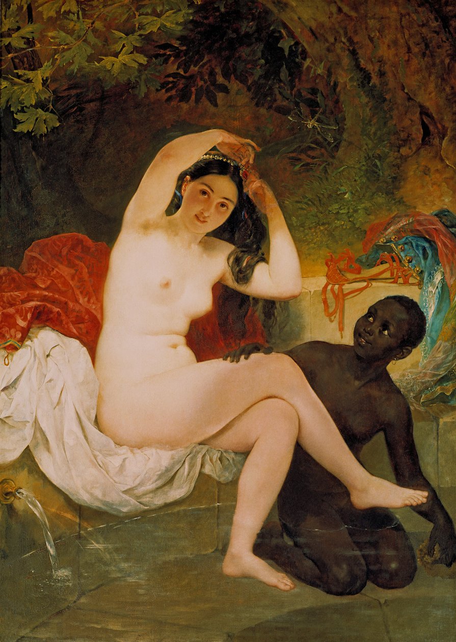Russisch: "Virsavia" Virsavija door Karl Bryullov