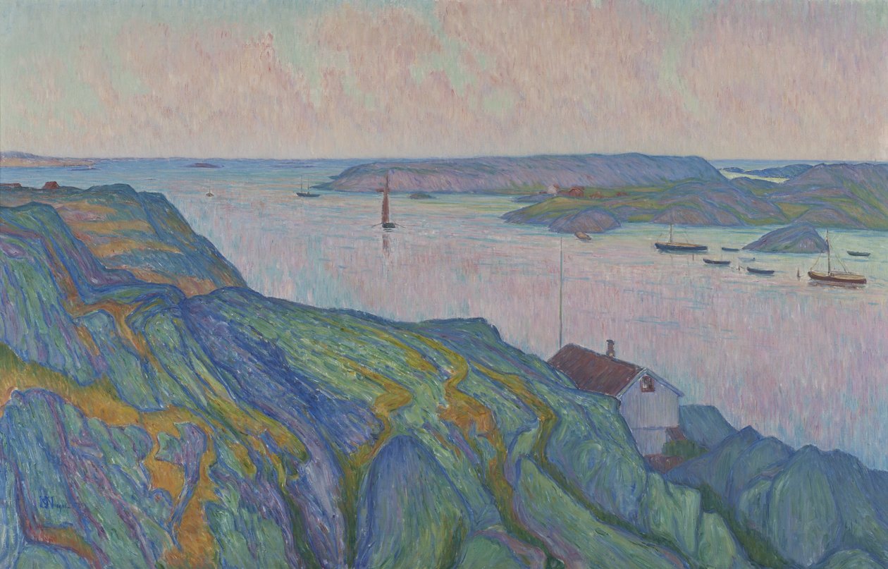 Kyrkesund, 1911 door Karl Fredrick Nordstrom
