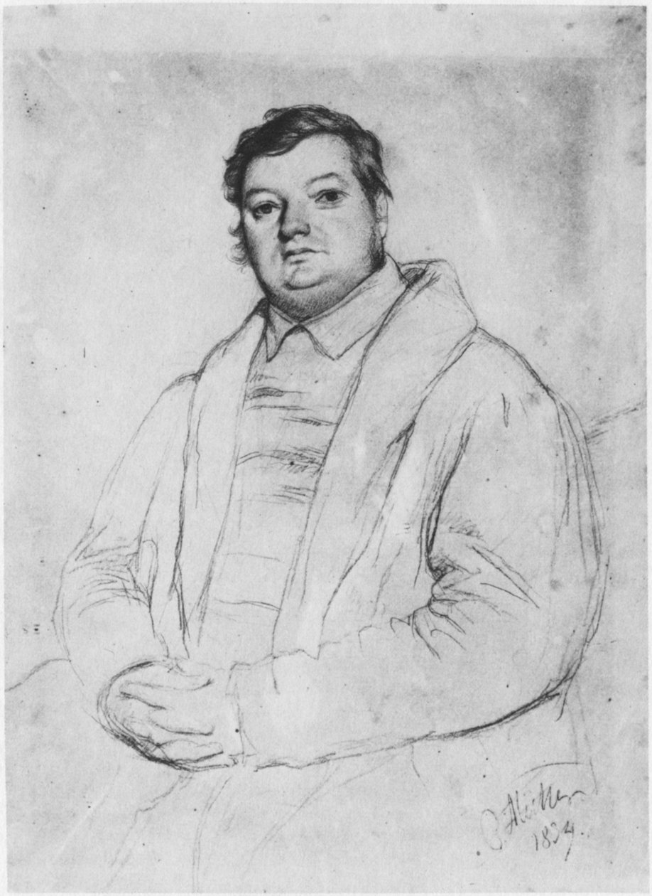 Justinus Kerner door Karl Friedrich Johann von Müller