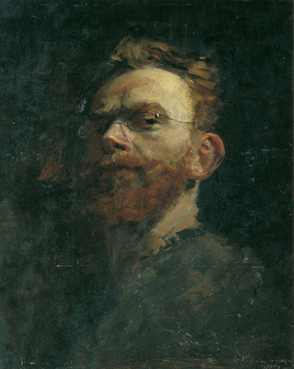 Zelfportret door Karl Köpping