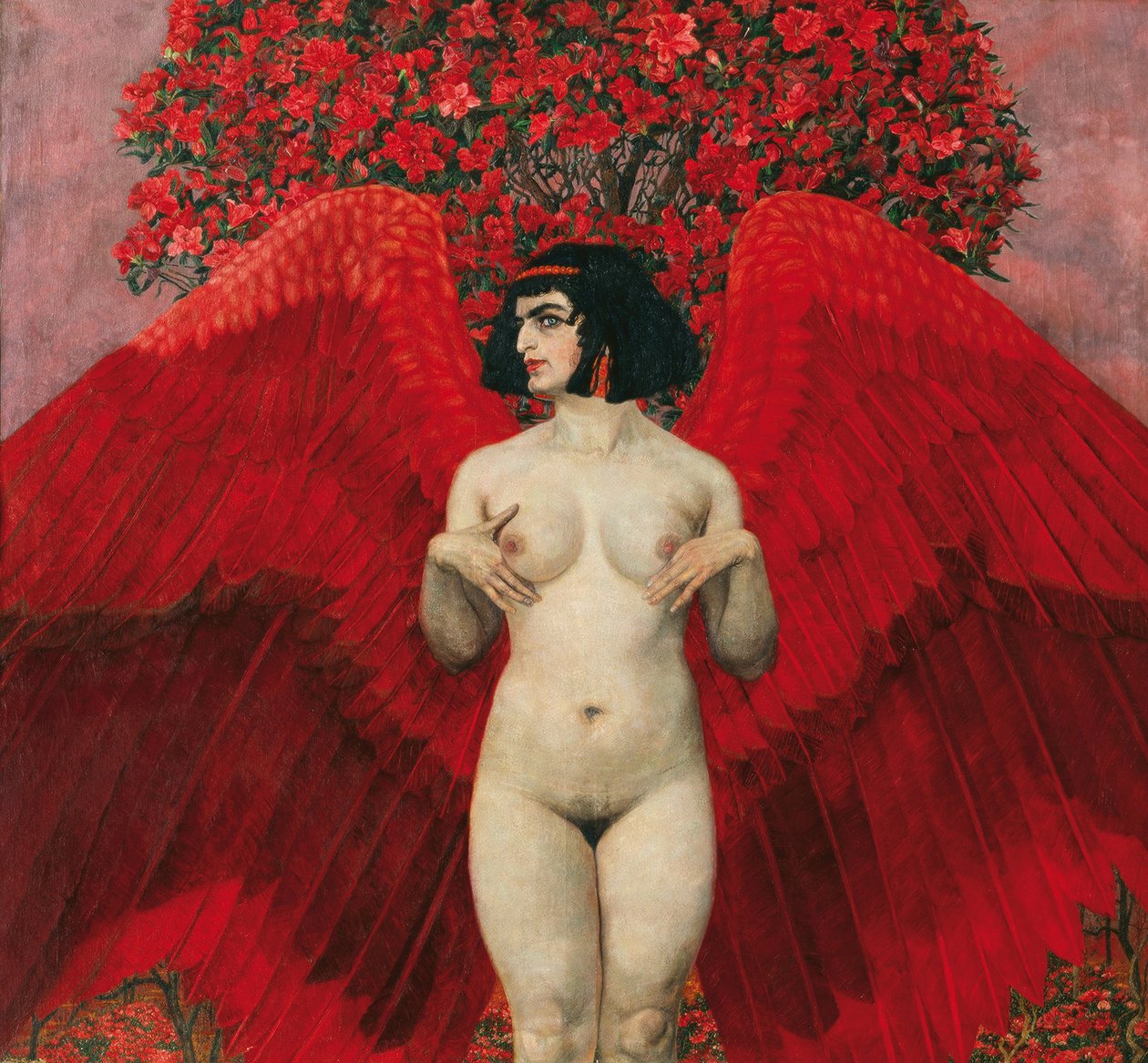 Rode Engel, 1902 door Karl Mediz