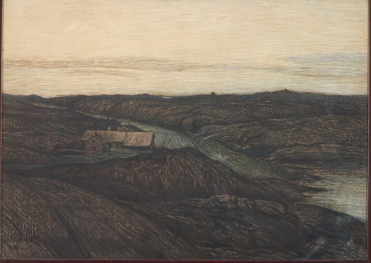 Kustlandschap in Bohuslän door Karl Nordström