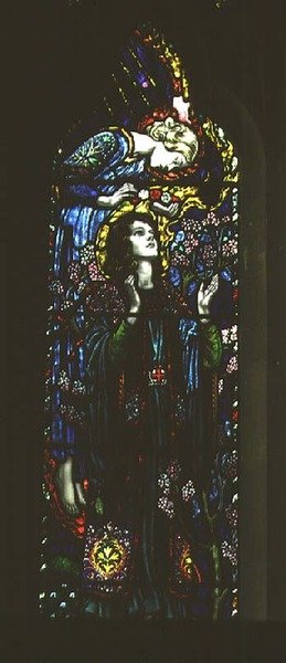 Raam met St. Cecilia door Karl Parsons