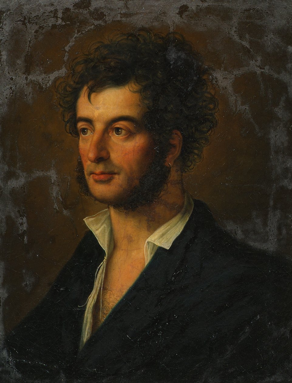 Zelfportret door Karl Russ