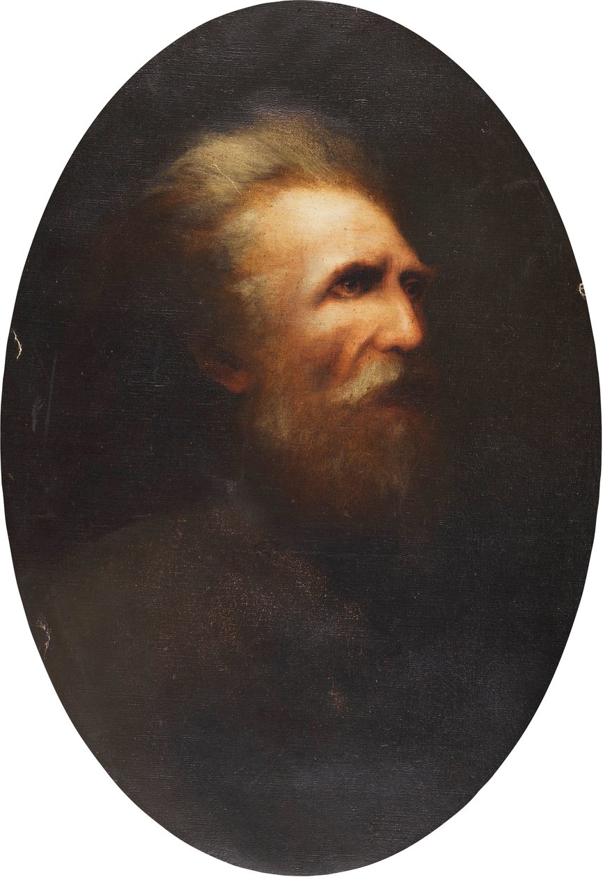 Zelfportret door Karl Wilhelm Diefenbach