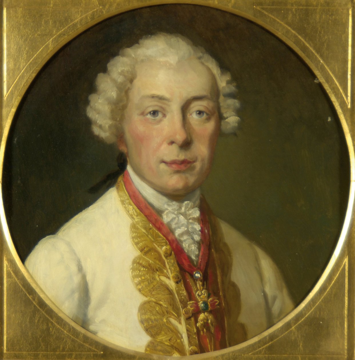 Veldmaarschalk Josef Wenzel Prins Liechtenstein door Karl von Blaas