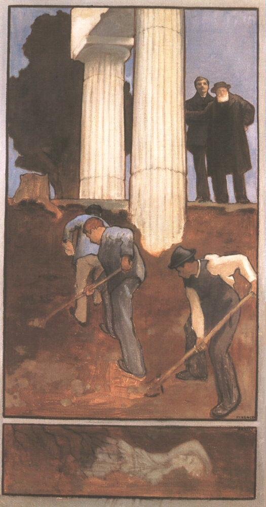 Archeologie door Károly Ferenczy