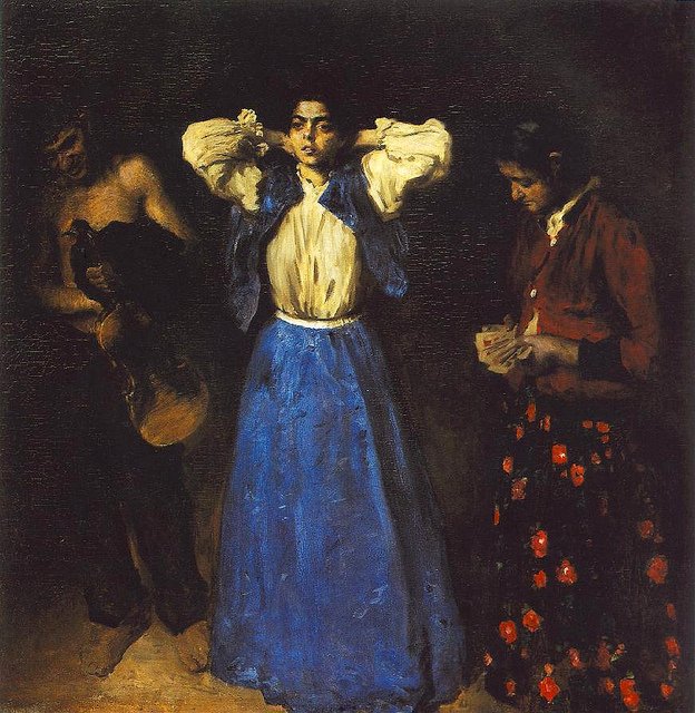Zigeuners door Károly Ferenczy