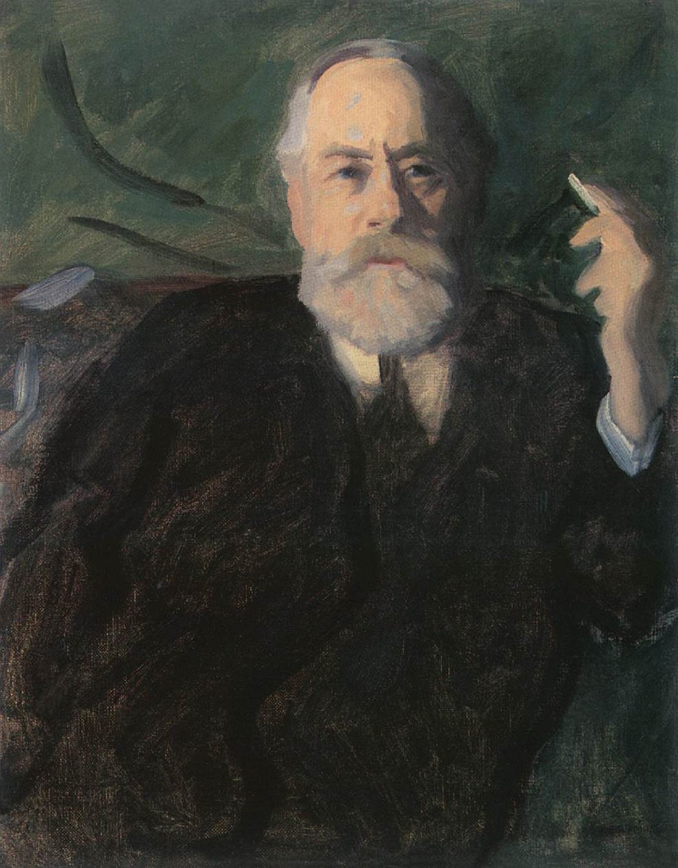 Portret van Pal Szinyei Merse door Károly Ferenczy