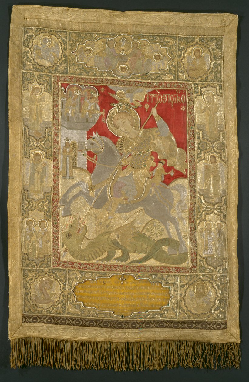 Sint Joris de drakendoder door Kassibouri Theodosia