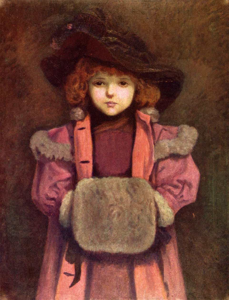 De mof (onafgewerkt) door Kate Greenaway