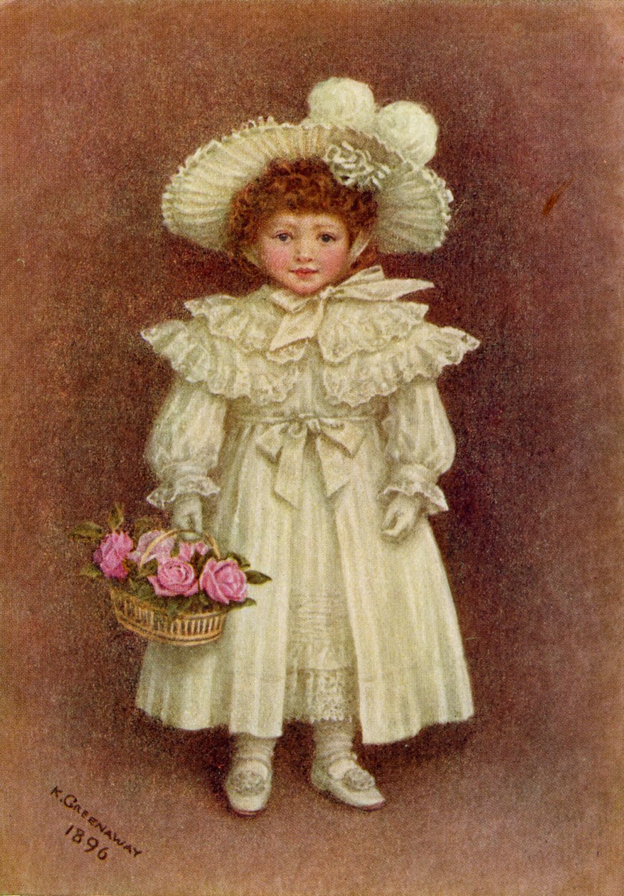 Vera Evelyn Samuel, 1896 door Kate Greenaway
