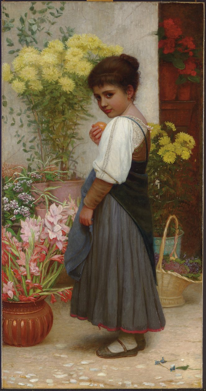 De bloemenkoopman door Kate Perugini