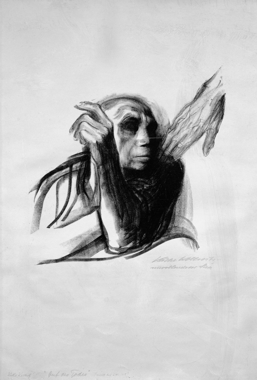 Roep van de doden, 1939 door Käthe Kollwitz