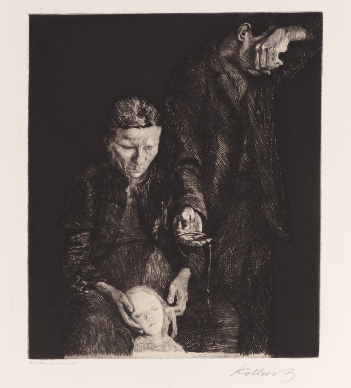 De Onderdrukten door Käthe Kollwitz