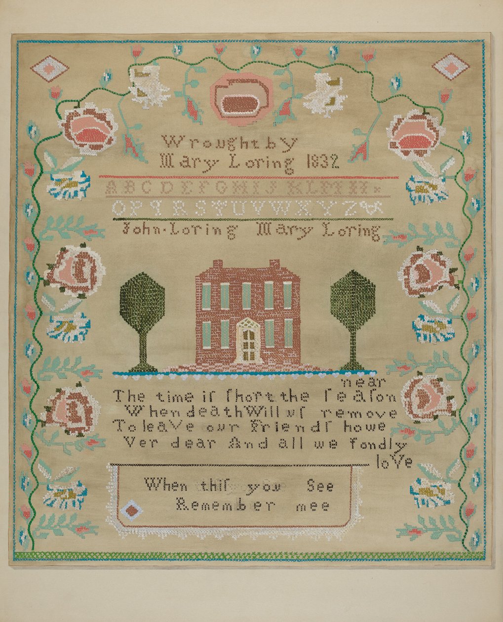 Sampler, c. 1937 door Katherine Hastings