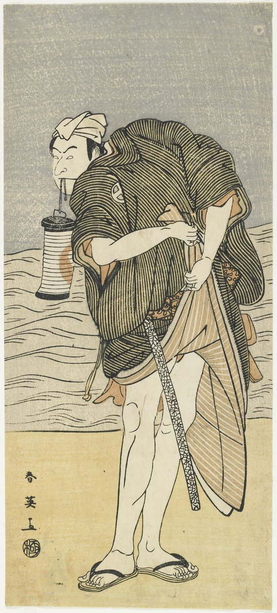 O_tani Oniji III als Niki Bennosuke, 1792 door Katsukawa Shun