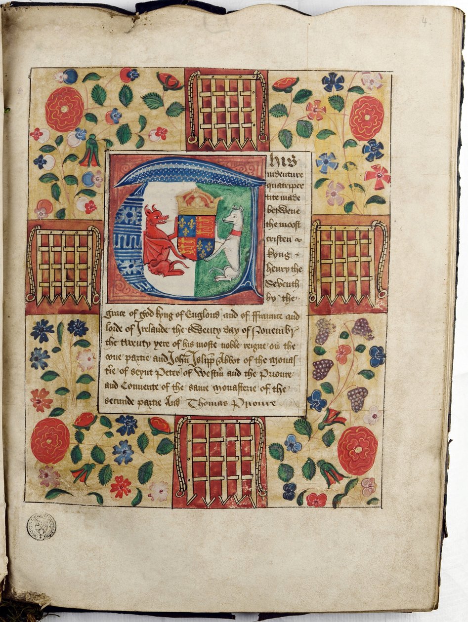 Overeenkomst van Hendrik VII door Alec Hunter