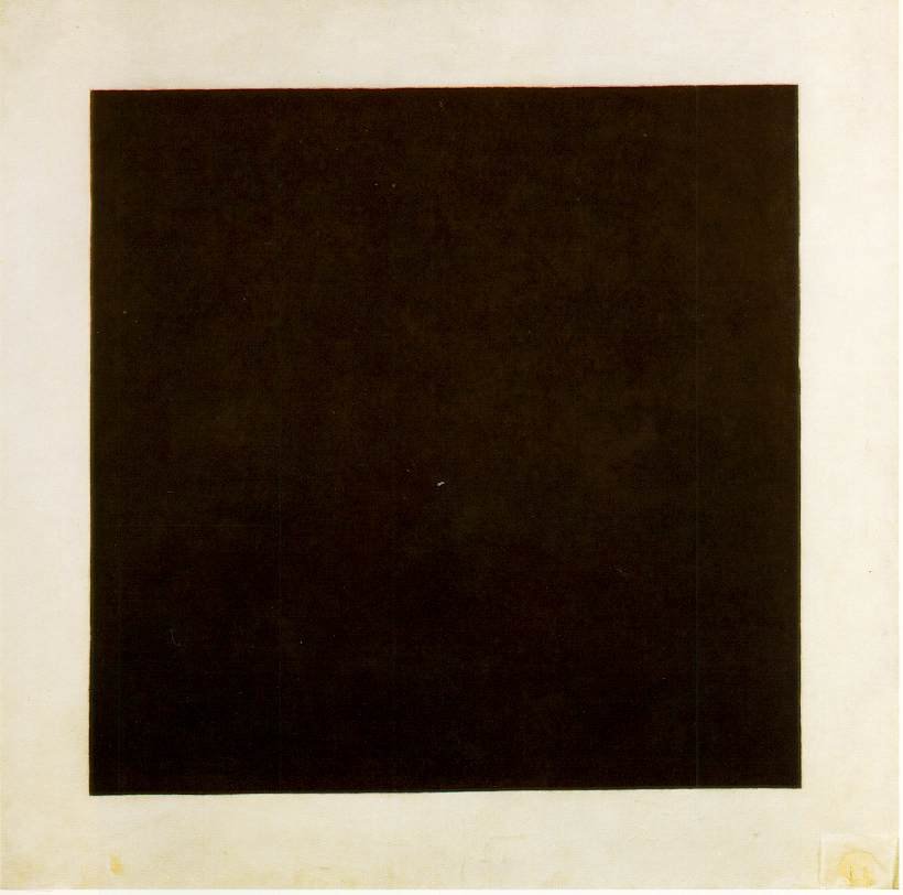 Zwart Vierkant door Kazimir Severinovich Malevich