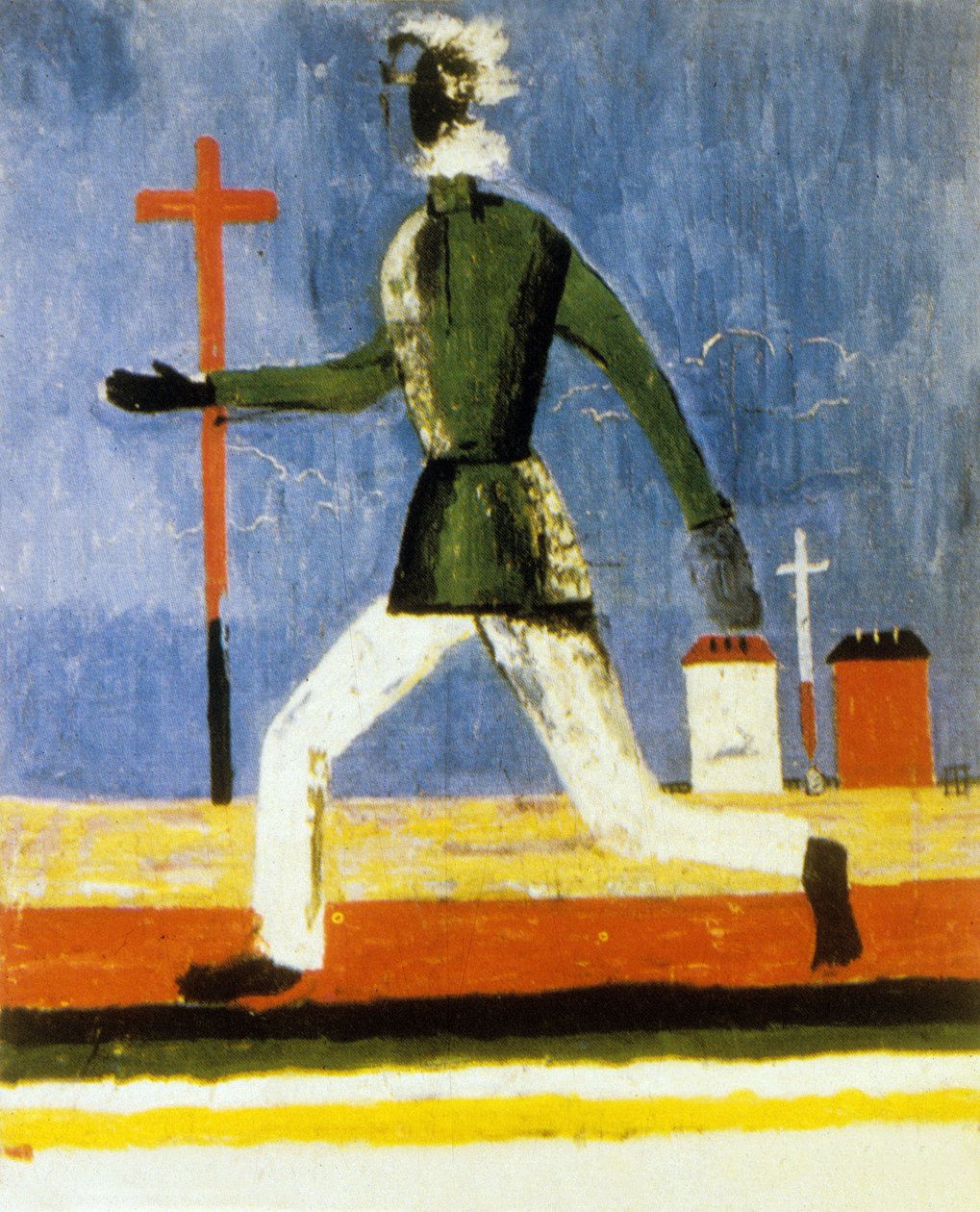 De Rennende Man, 1933 door Kazimir Severinovich Malevich