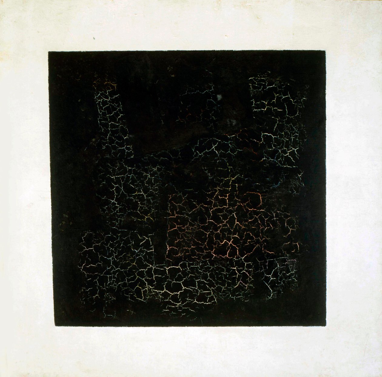 Zwart vierkant, begin 1920s door Kazimir Severinovich Malevich