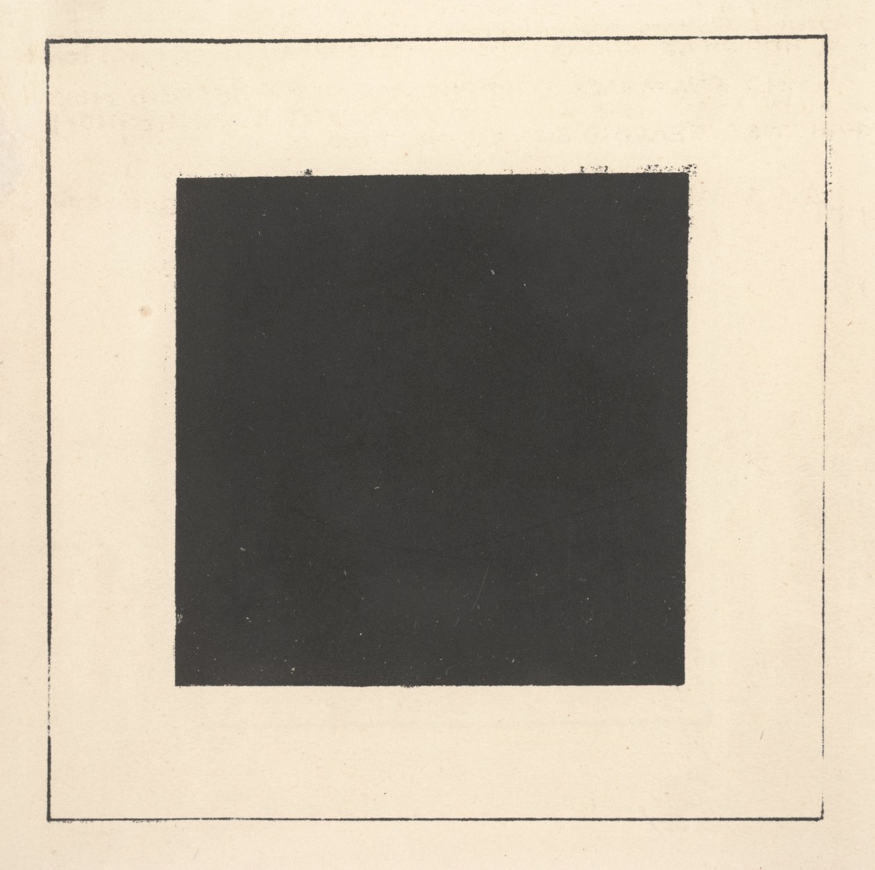 Zwart Vierkant uit "Suprematisme: 34 Tekeningen" door Kazimir Severinovich Malevich