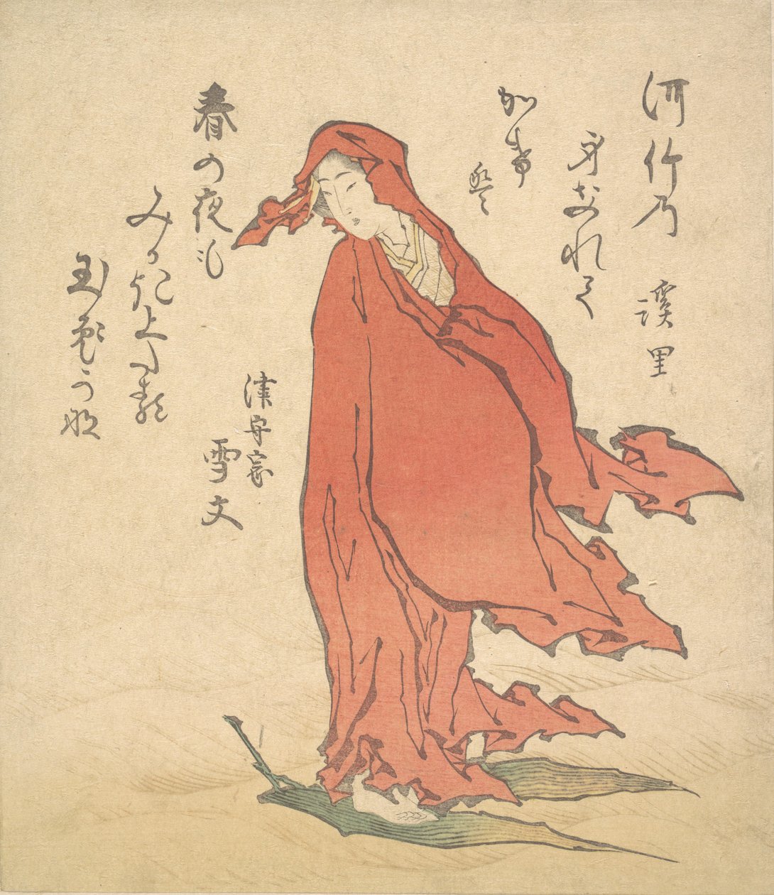 Onna no Daruma, 1835 door Keiri