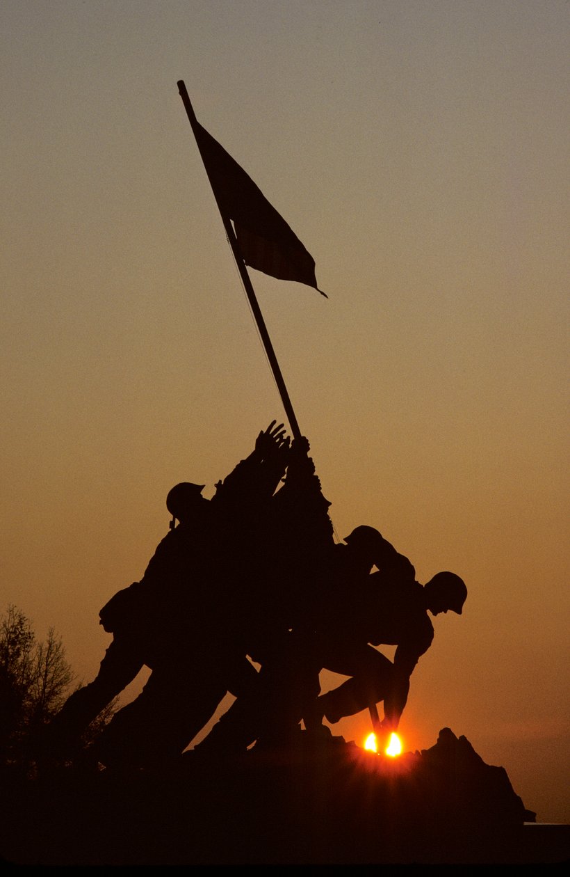 Iwo Jima; Washington; DC, 2006 door Kenneth Garrett