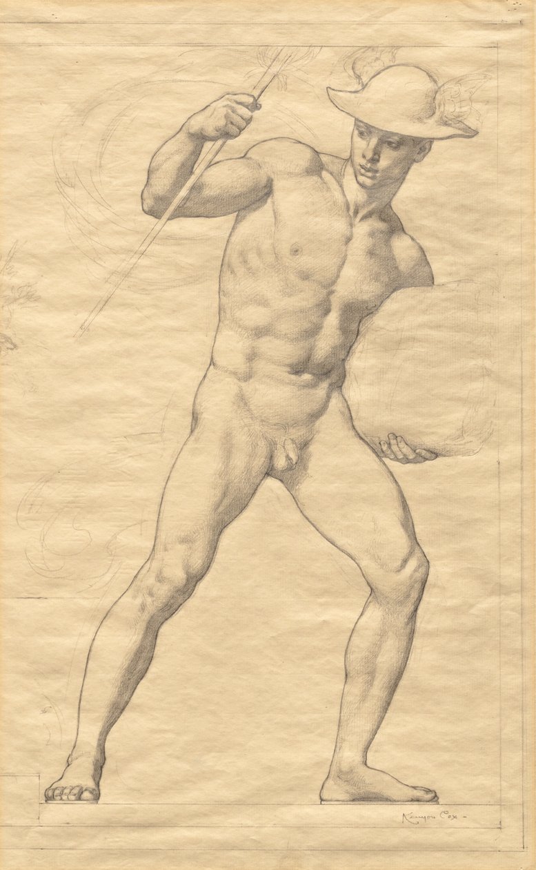 Mercurius door Kenyon Cox