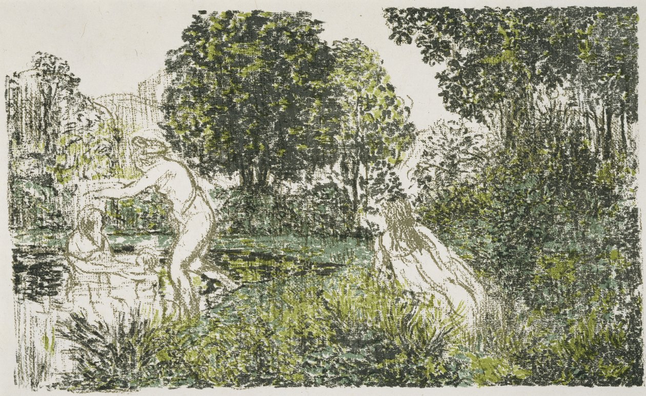 De baders door Ker Xavier Roussel