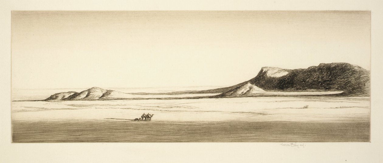 Rand van de Sahara door Kerr Eby