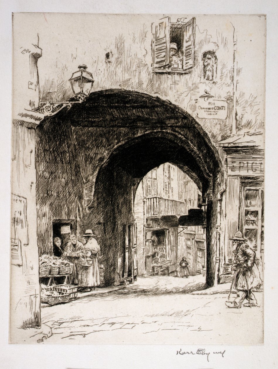 Rue Dominique Conte door Kerr Eby