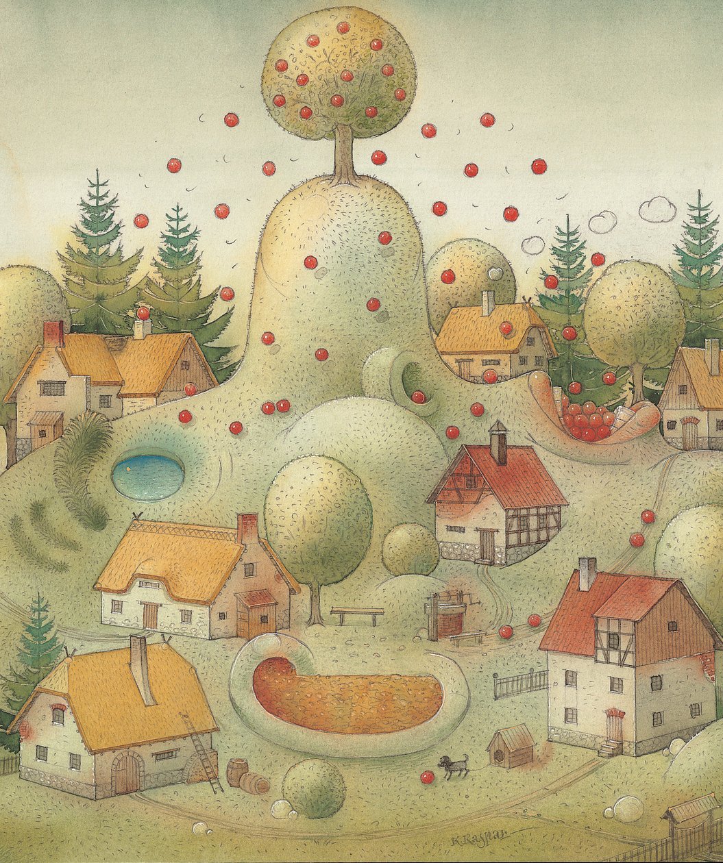 Berg door Kestutis Kasparavicius