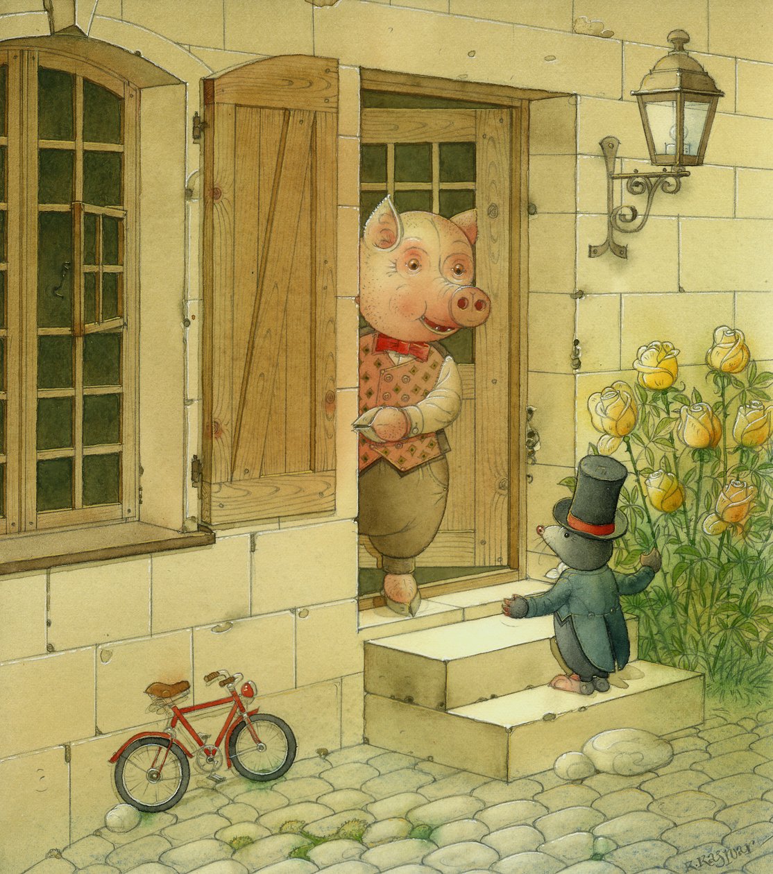 Varkenszanger door Kestutis Kasparavicius