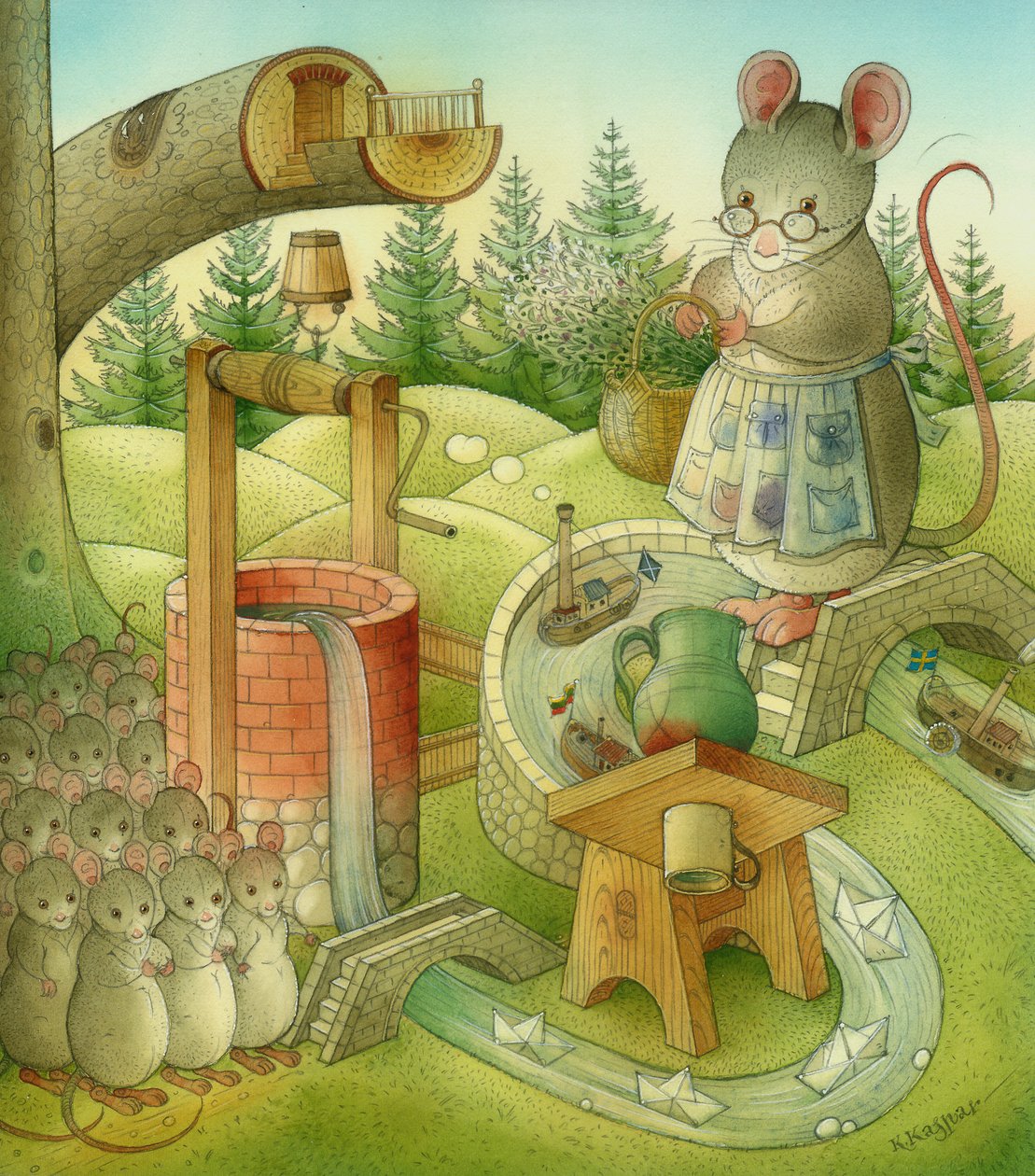 Verkeerde Wereld 01 door Kestutis Kasparavicius