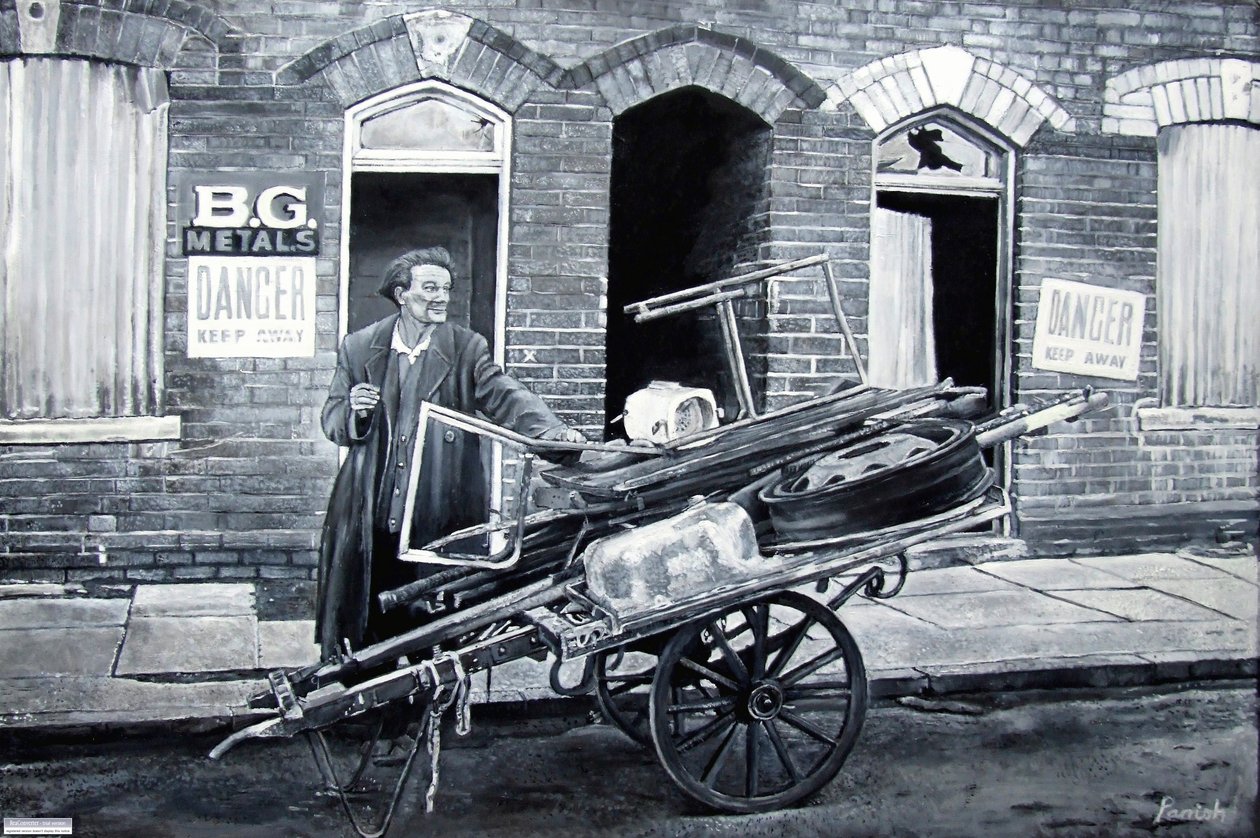 Any Old Iron, 2007 door Kevin Guild of Railway Artist Parrish