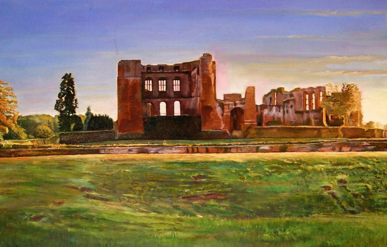 Kenilworth Kasteel Grootheid, 2008 door Kevin Guild of Railway Artist Parrish