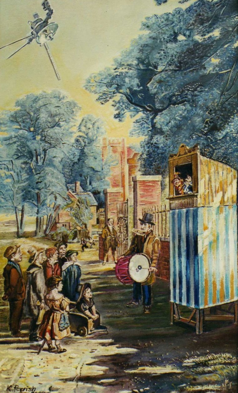 De Show (Punch en Judy) door Kevin Parrish
