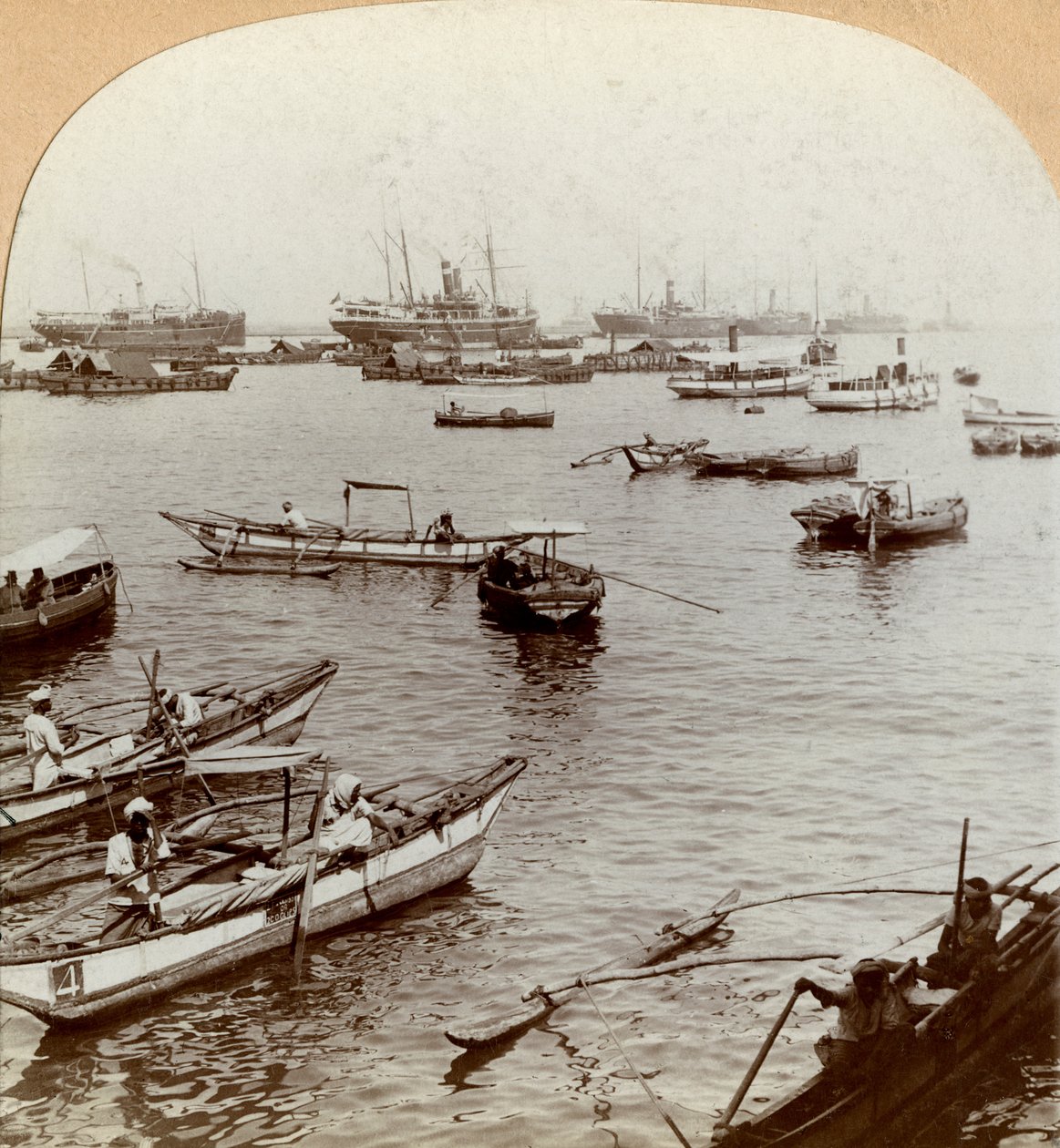 Haven van Colombo, Ceylon Sri Lanka door Keystone View Company