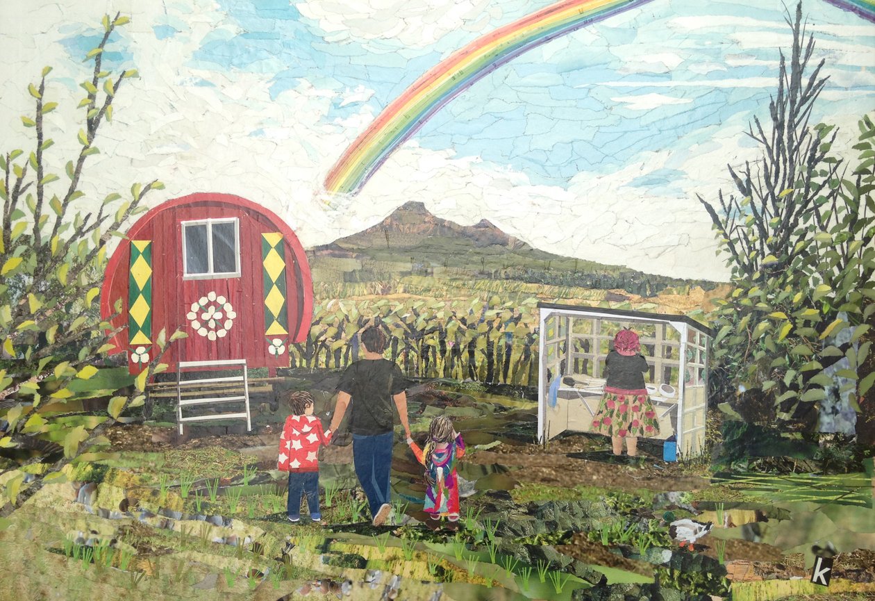 Kleine Oase door Kirstie Adamson