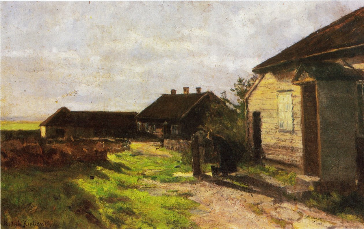 Tunet op Kvalbein door Kitty Lange Kielland