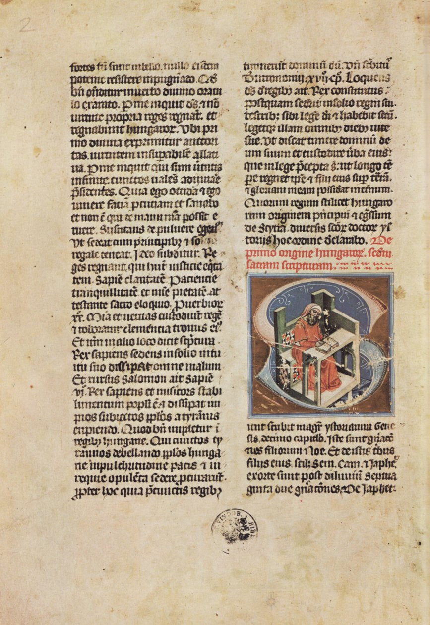 Verlichte Kroniek; Chronicon Pictum; Képes Krónika door Márk Kálti