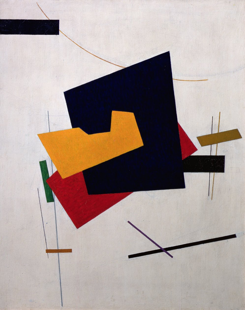 Suprematisme, voor 1916 door Ivan Vassilyevich Klyun