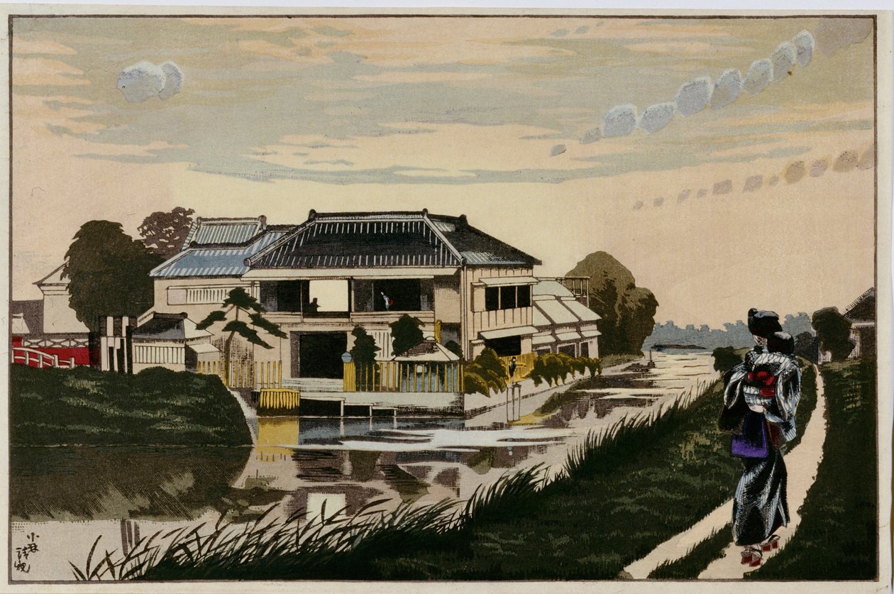 Onbekend beeld door Kobayashi Kiyochika