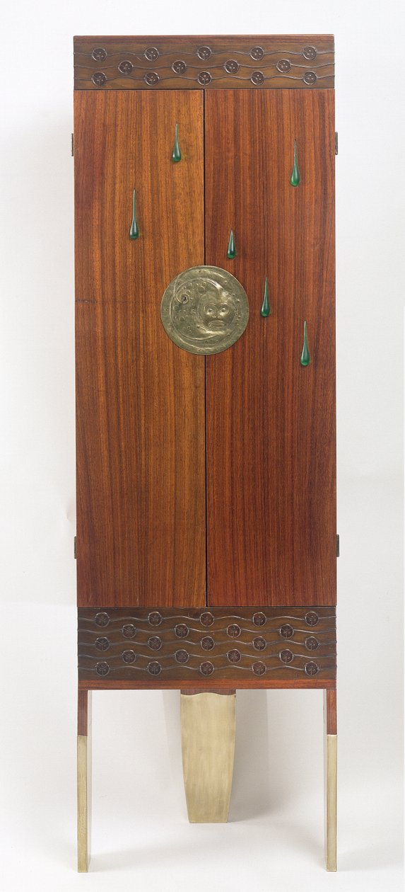 Het Betoverde Prinsessenkabinet, ca. 1900 door Koloman Moser