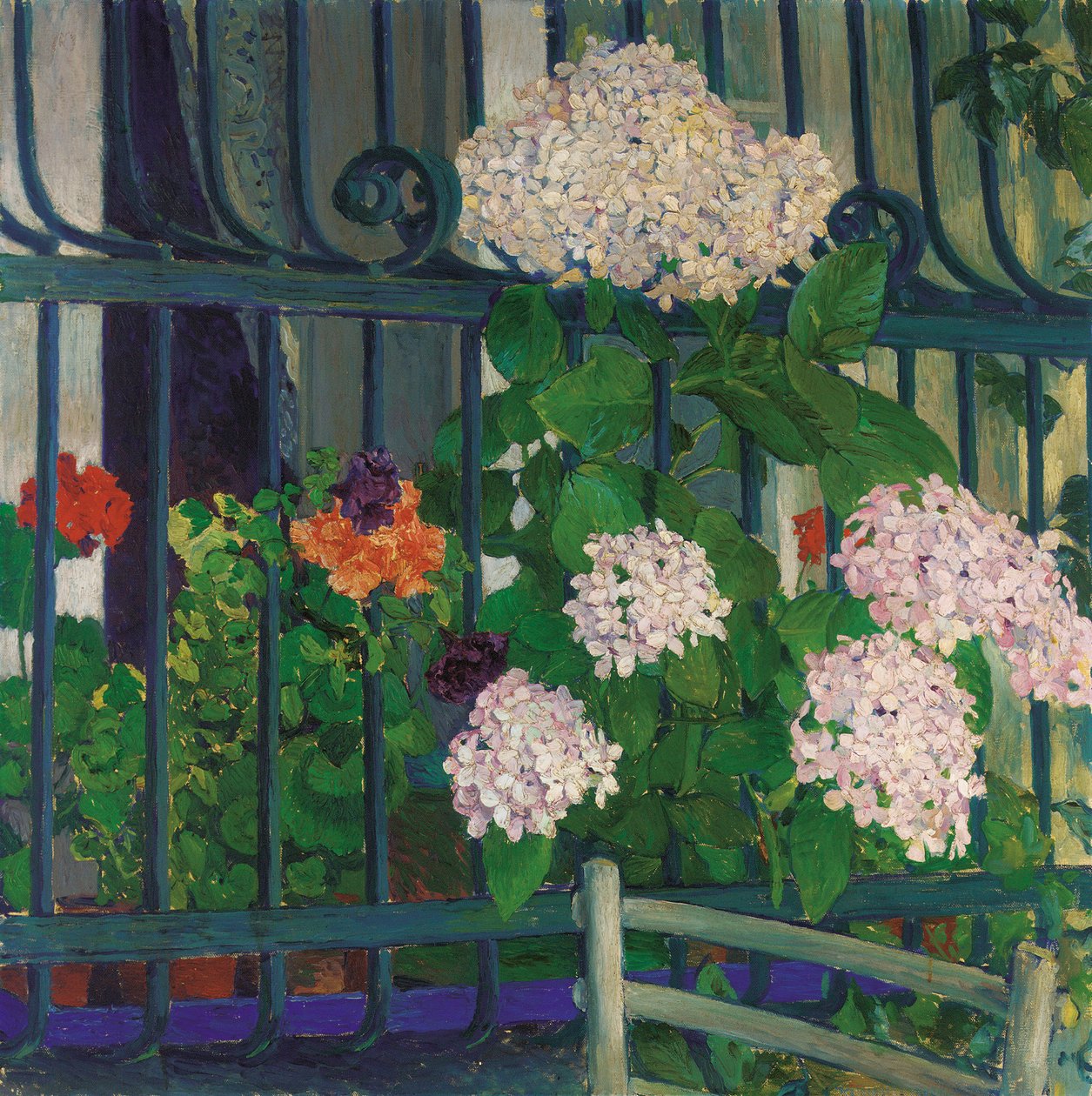 Geranium door Koloman Moser