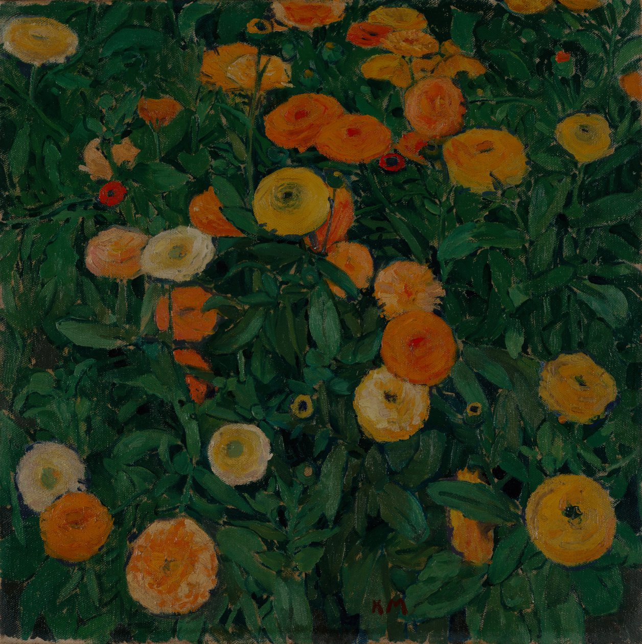 Goudsbloemen door Koloman Moser
