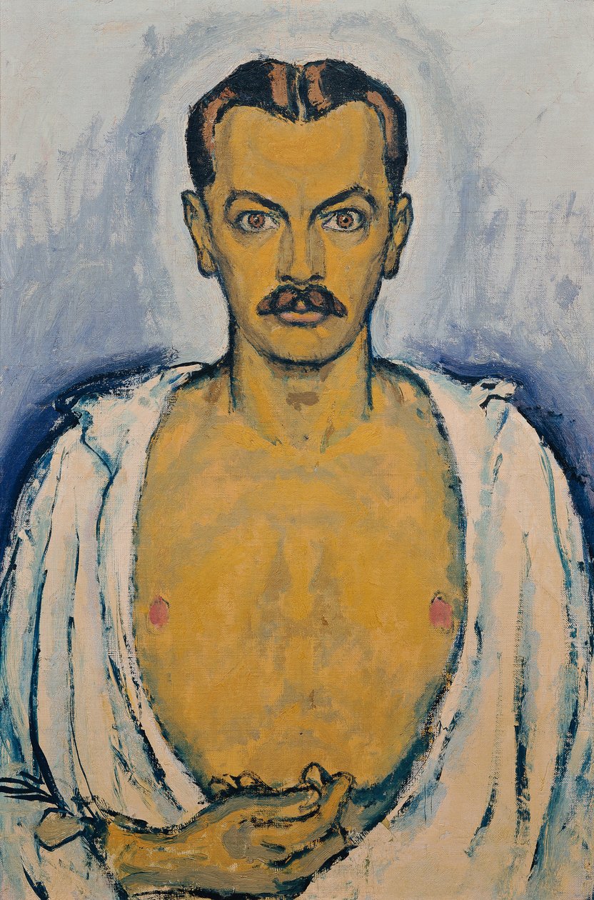 Zelfportret door Koloman Moser