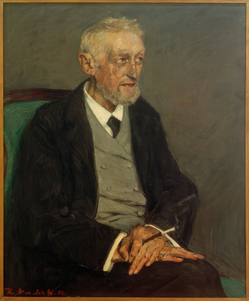 De vader van de kunstenaar door Konrad von Kardorff