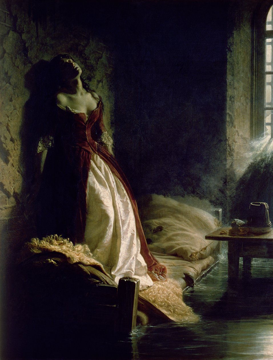 Prinses Tarakanova, 1864 door Konstantin Dmitrievich Flavitsky